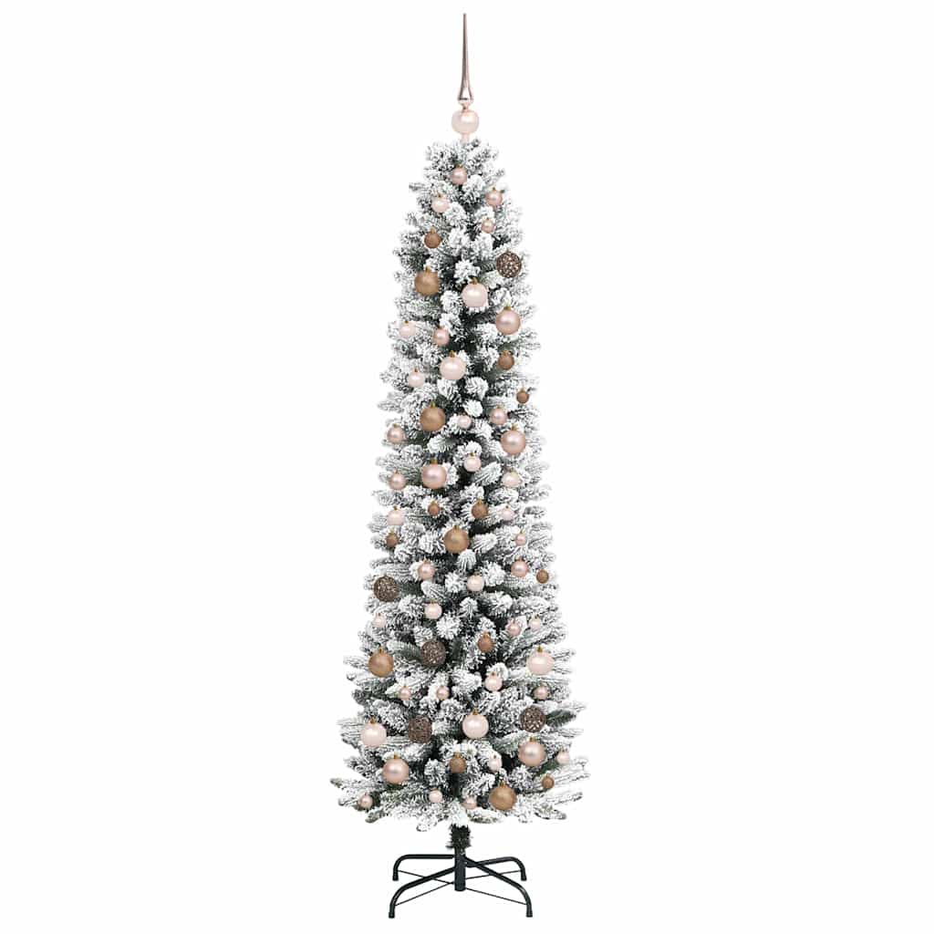Albero di Natale artificiale Bianco 210 cm