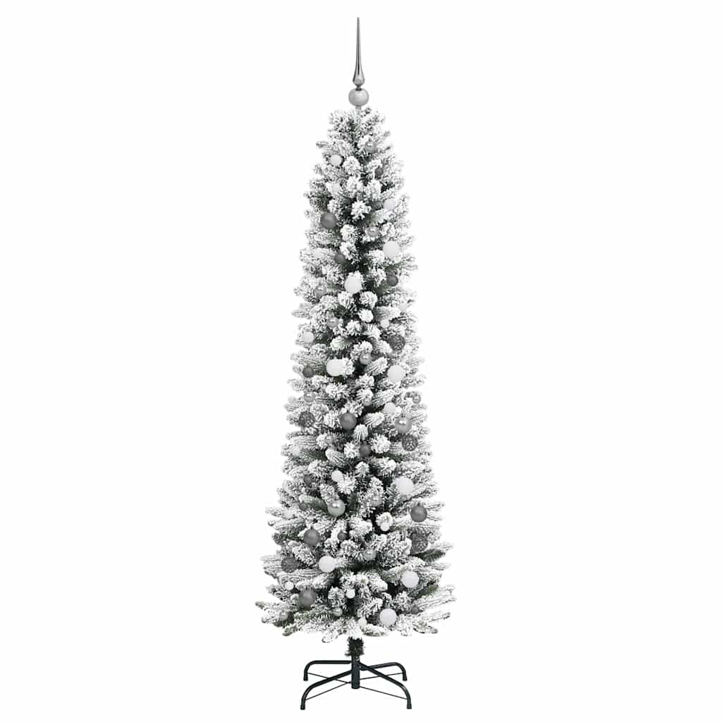 Albero di Natale artificiale Bianco 210 cm