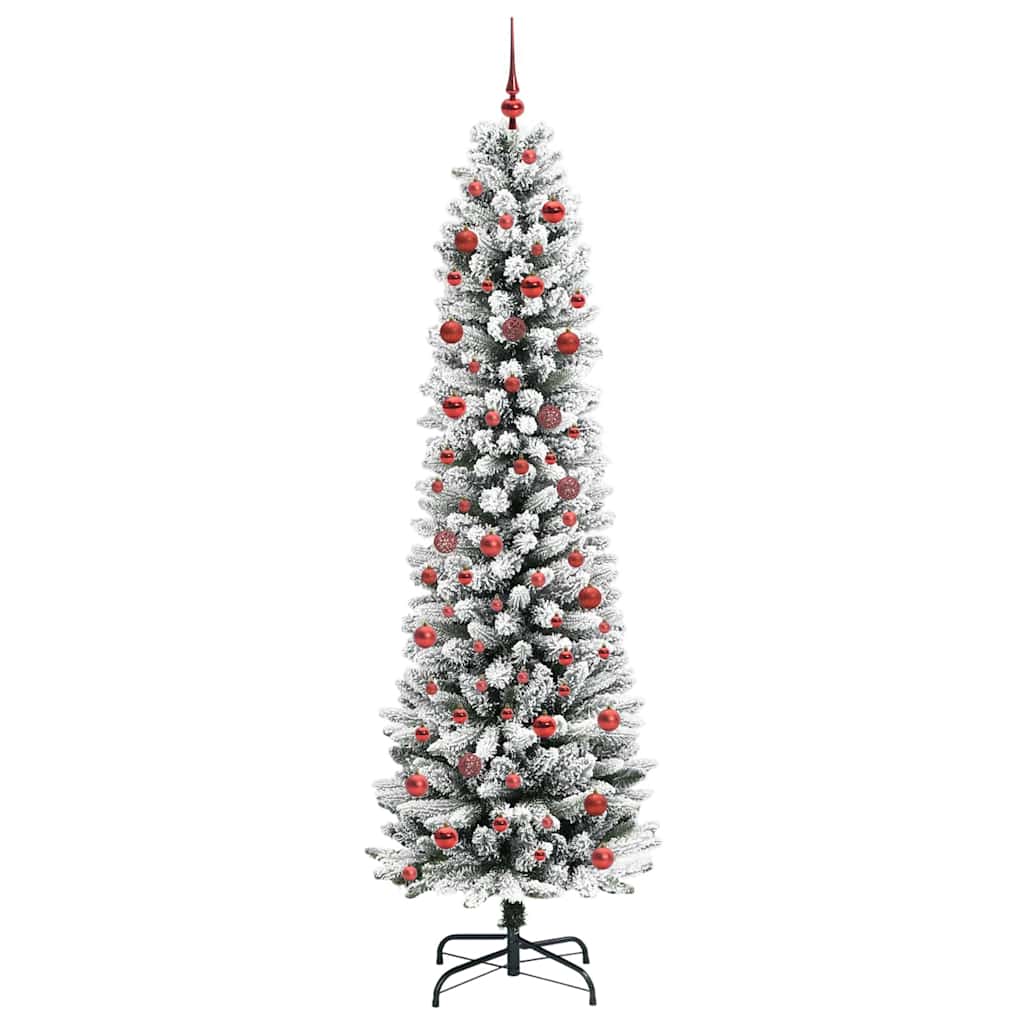 Albero di Natale artificiale Bianco 210 cm