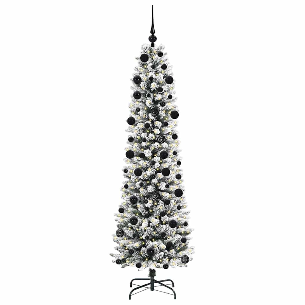 Albero di Natale artificiale Bianco 210 cm