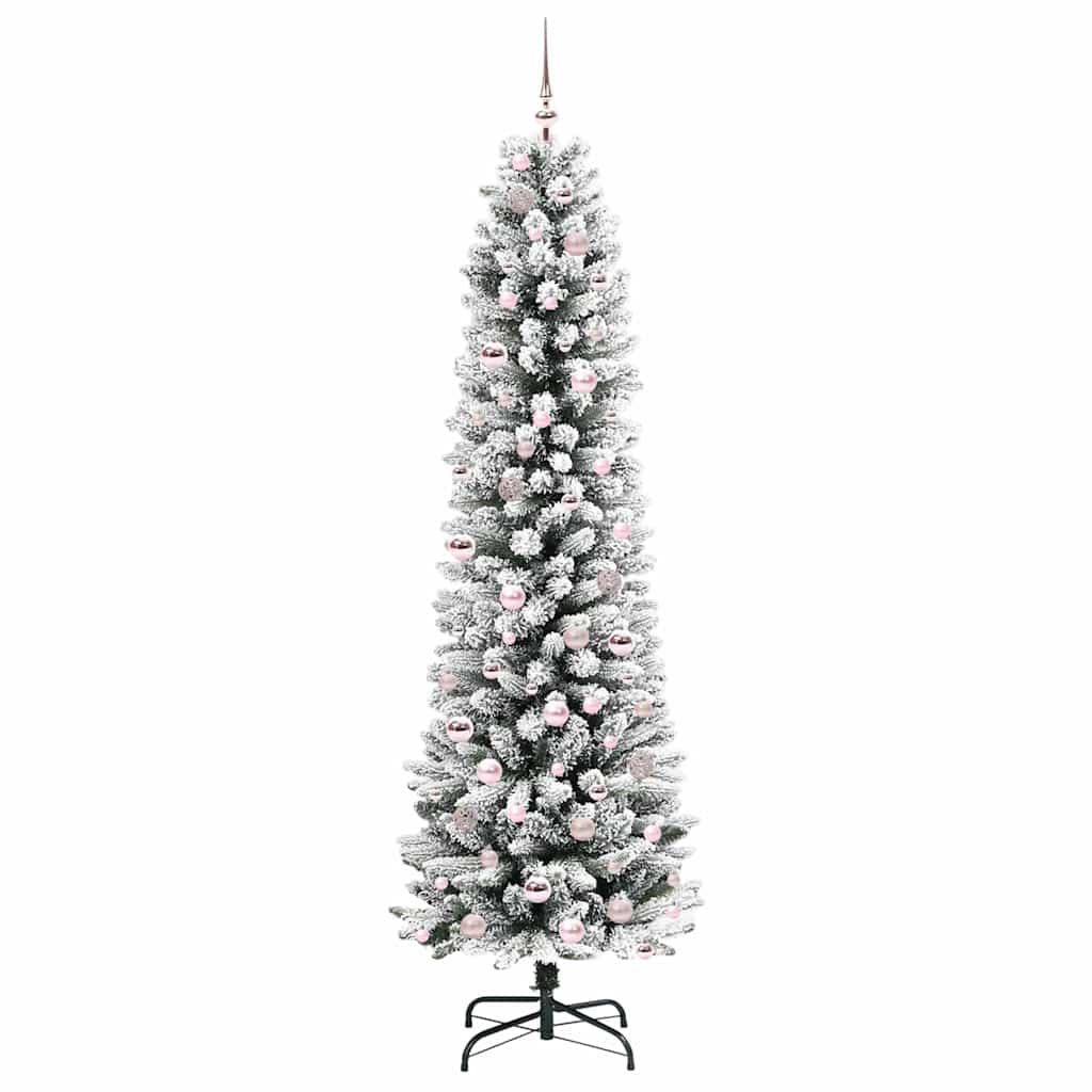 Albero di Natale artificiale Bianco 210 cm