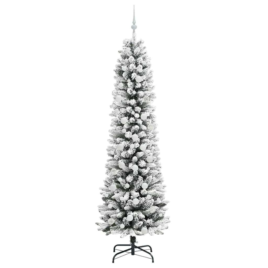 Albero di Natale artificiale Bianco 210 cm