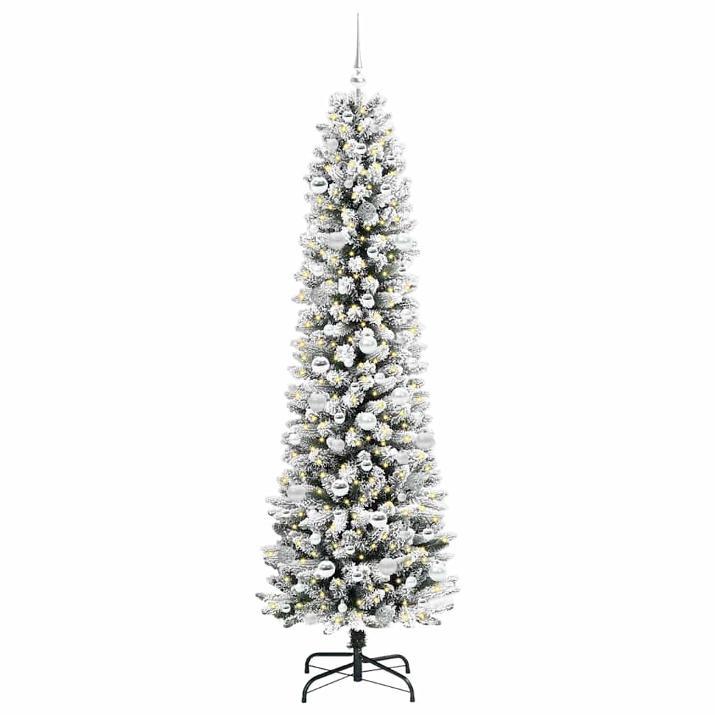 Albero di Natale artificiale Bianco 210 cm