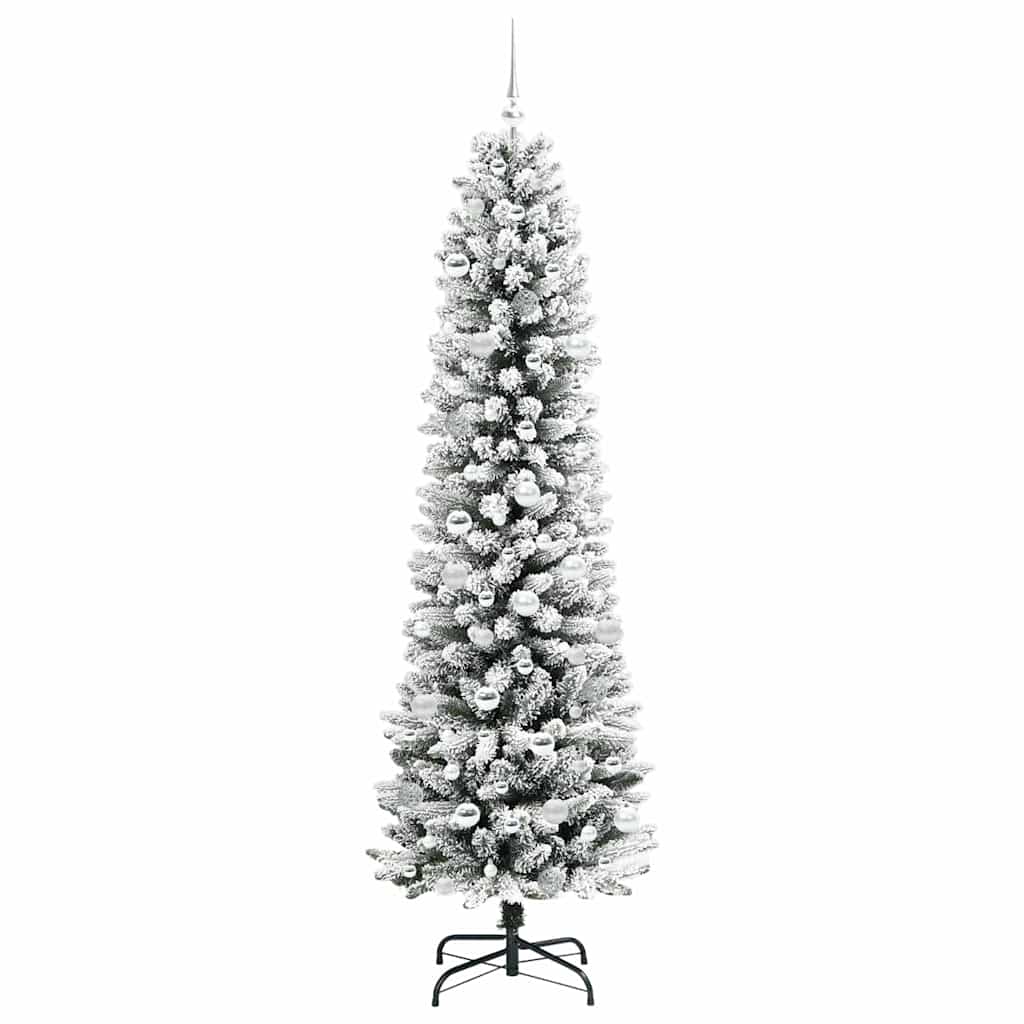 Albero di Natale artificiale Bianco 210 cm