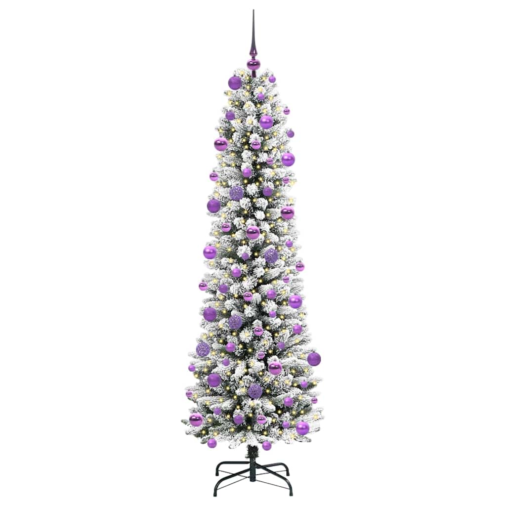 Albero di Natale artificiale Bianco 210 cm