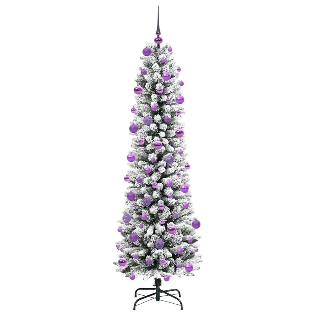 Albero di Natale artificiale Bianco 210 cm
