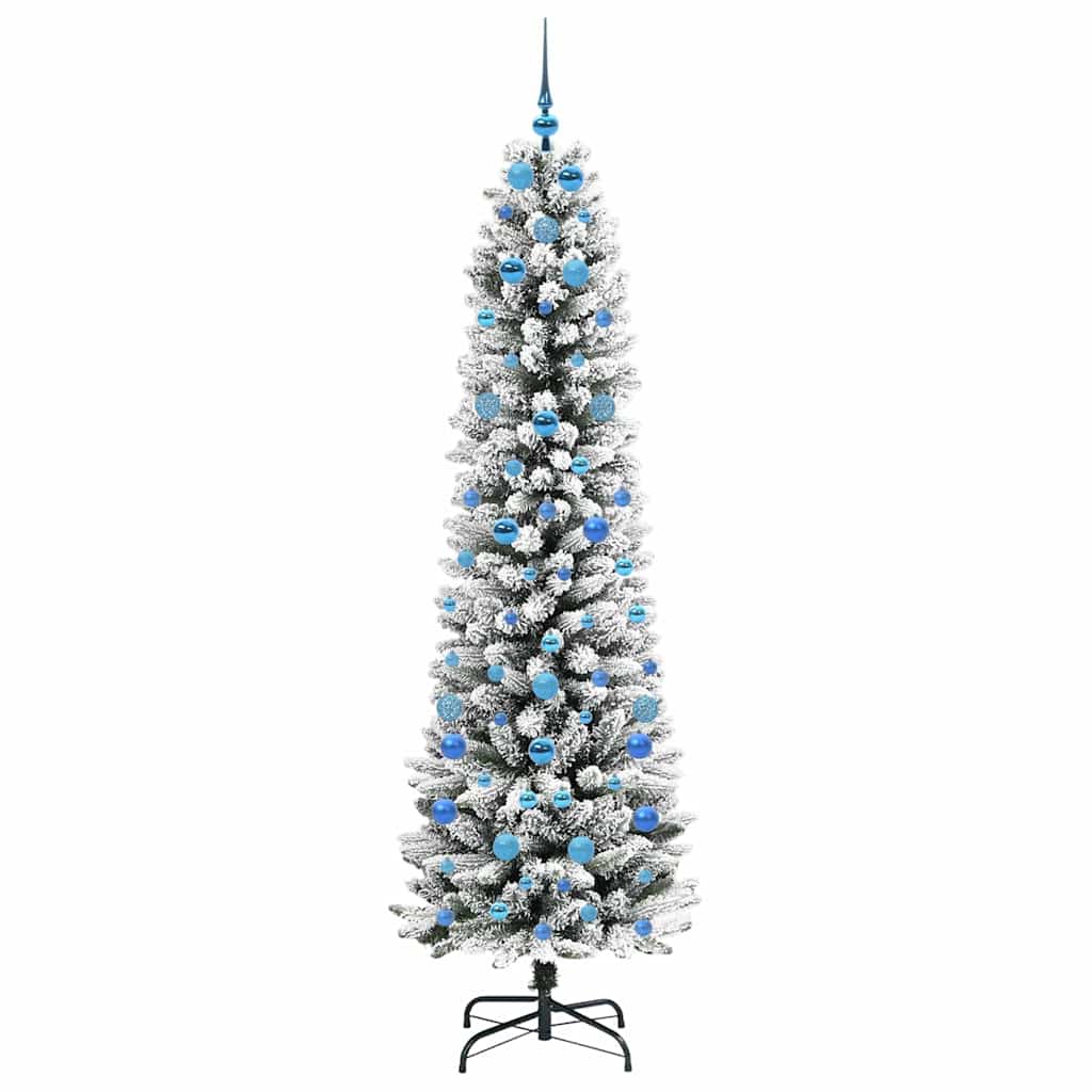 Albero di Natale artificiale Bianco 210 cm