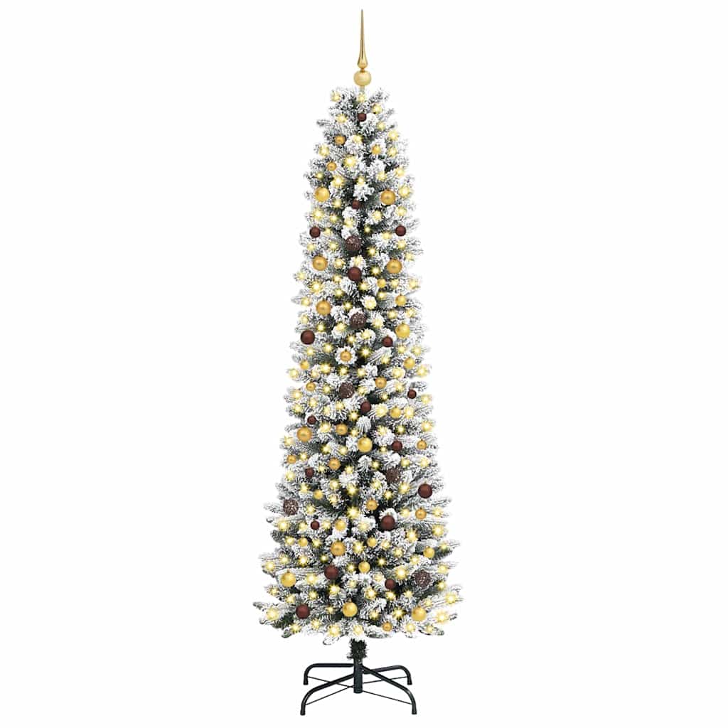 Albero di Natale artificiale Bianco 240 cm