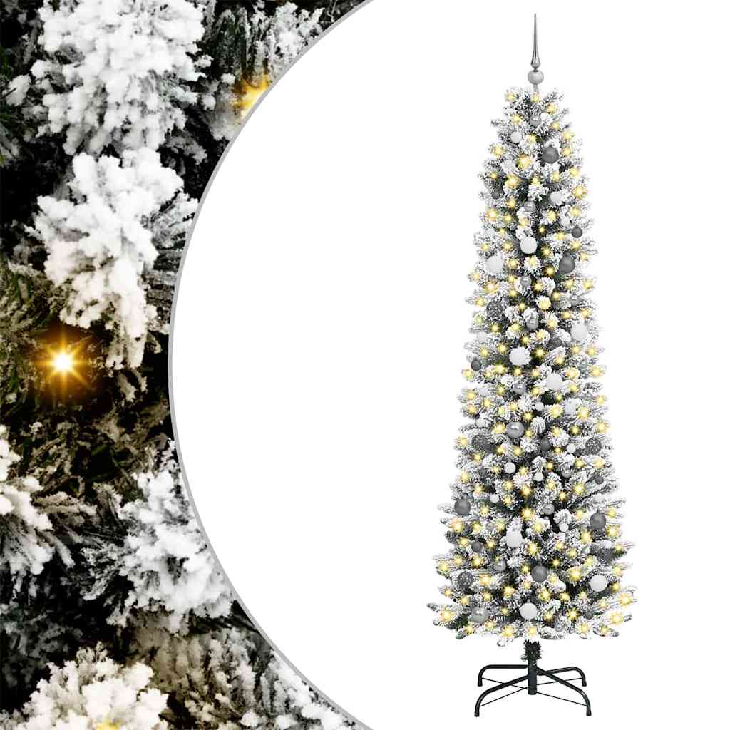Albero di Natale artificiale Bianco 240 cm