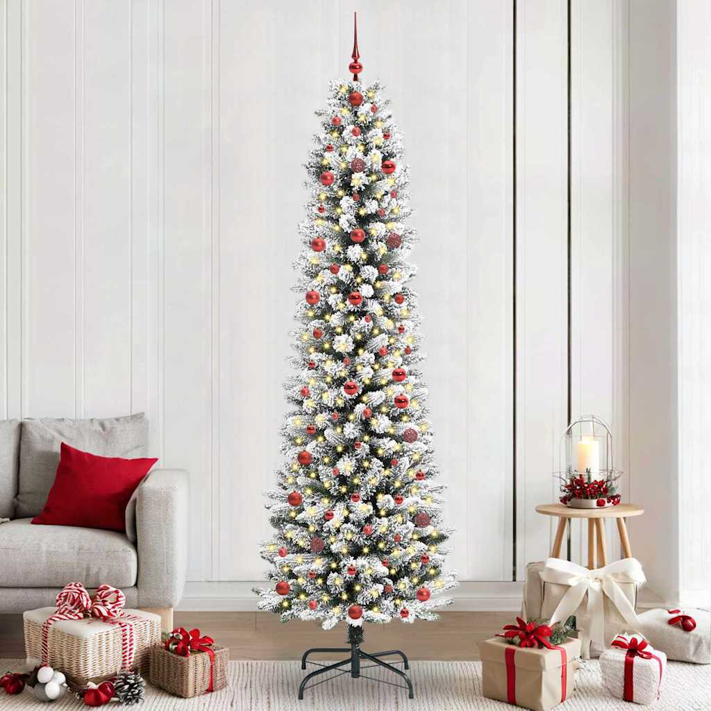 Albero di Natale artificiale Bianco 240 cm