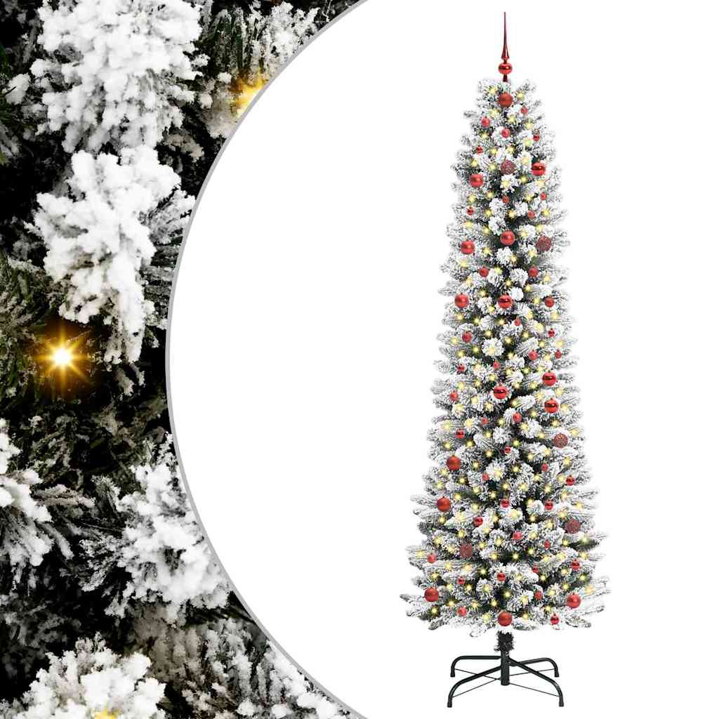 Albero di Natale artificiale Bianco 240 cm