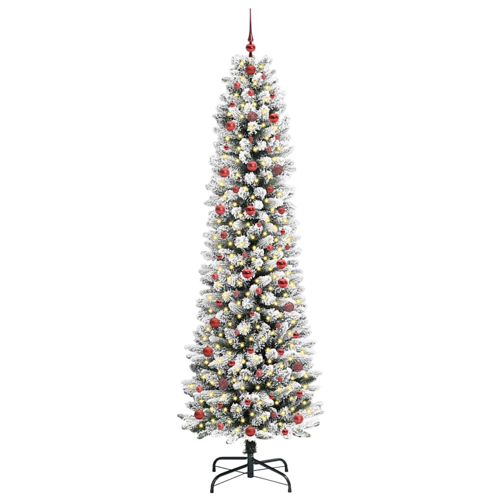 Albero di Natale artificiale Bianco 240 cm
