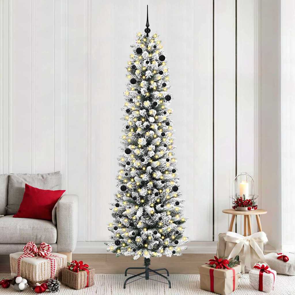 Albero di Natale artificiale Bianco 240 cm