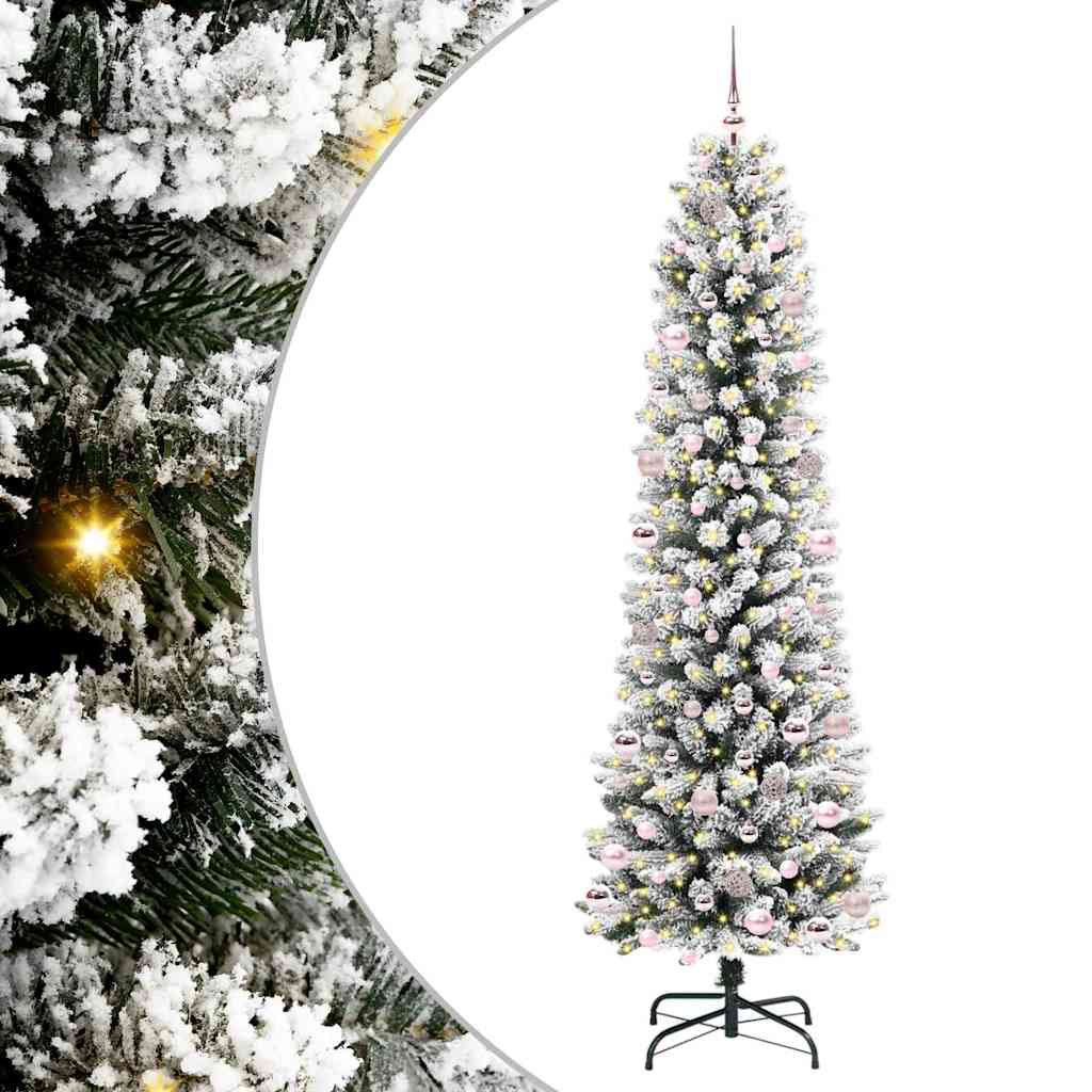 Albero di Natale artificiale Bianco 240 cm
