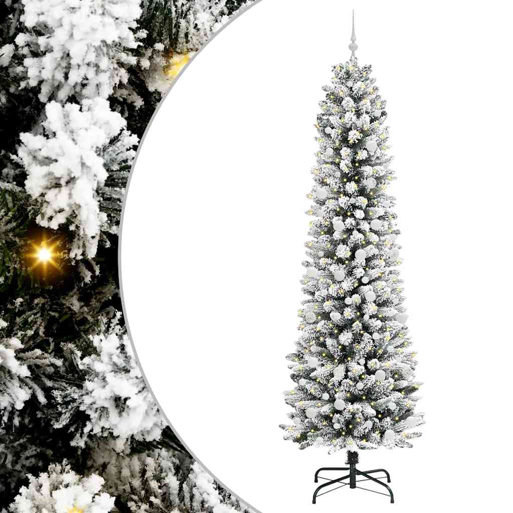 Albero di Natale artificiale Bianco 240 cm