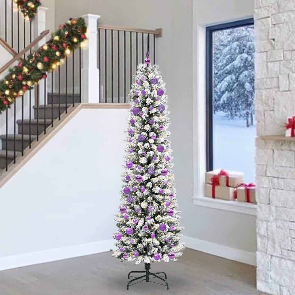 Albero di Natale artificiale Bianco 240 cm