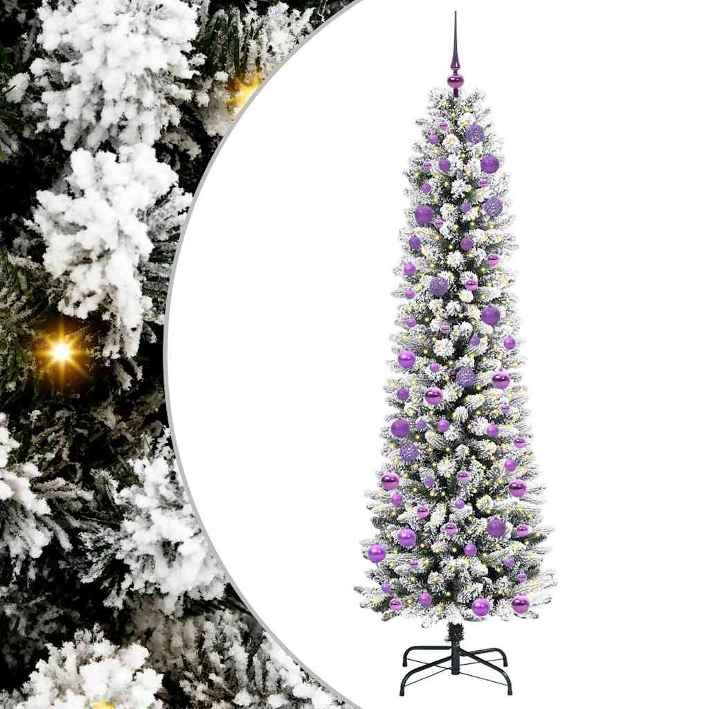 Albero di Natale artificiale Bianco 240 cm