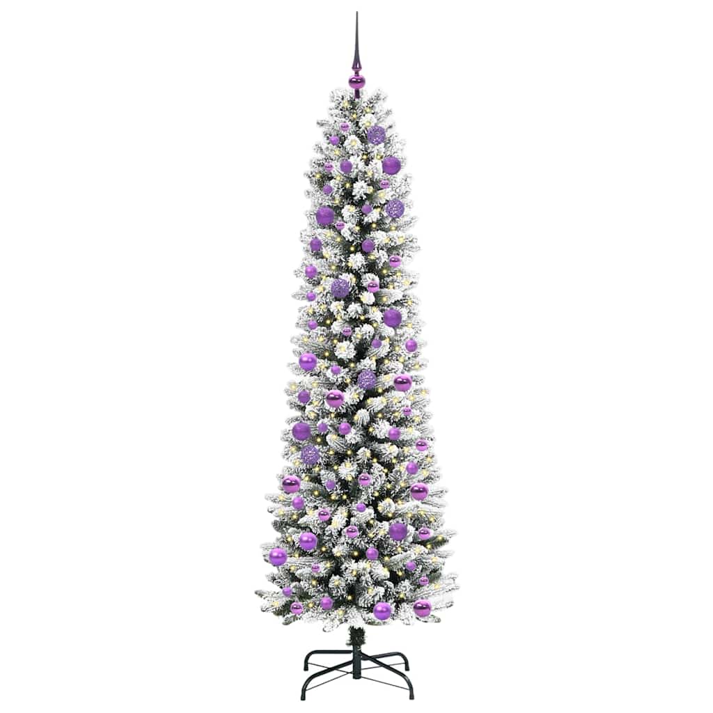 Albero di Natale artificiale Bianco 240 cm