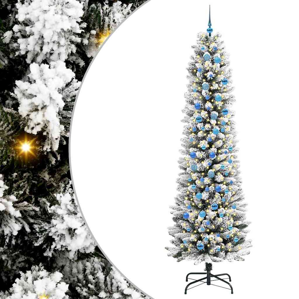 Albero di Natale artificiale Bianco 240 cm