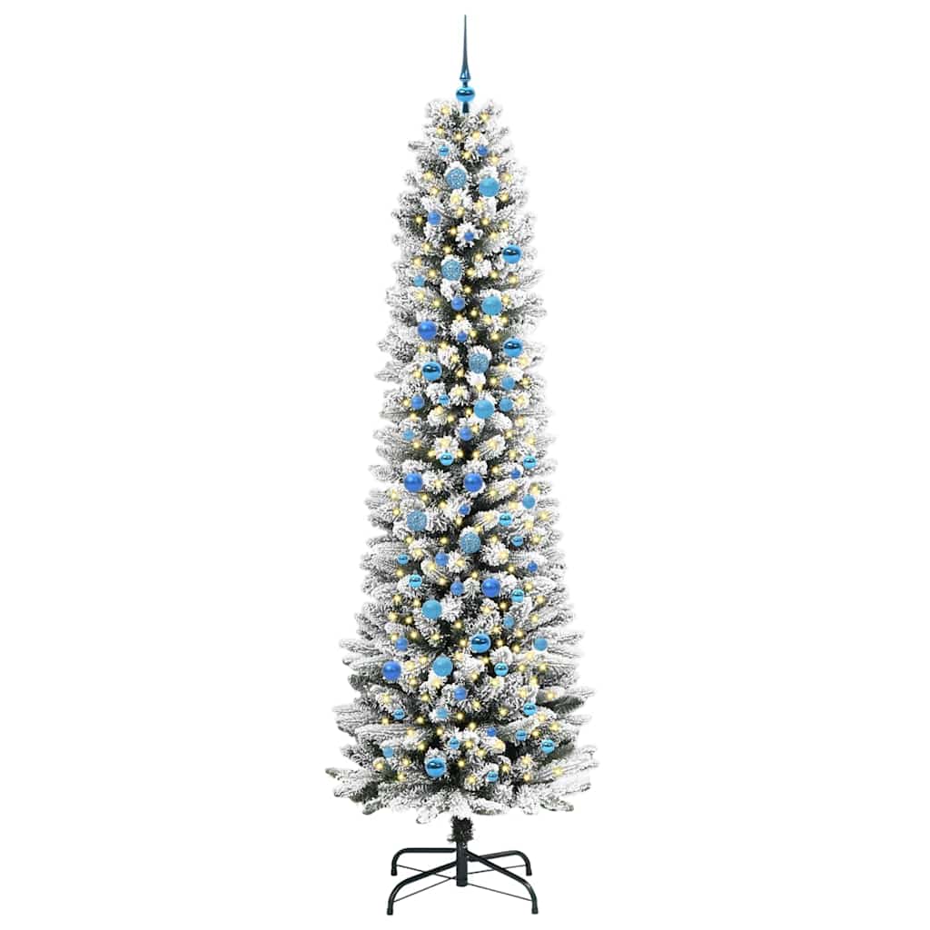 Albero di Natale artificiale Bianco 240 cm