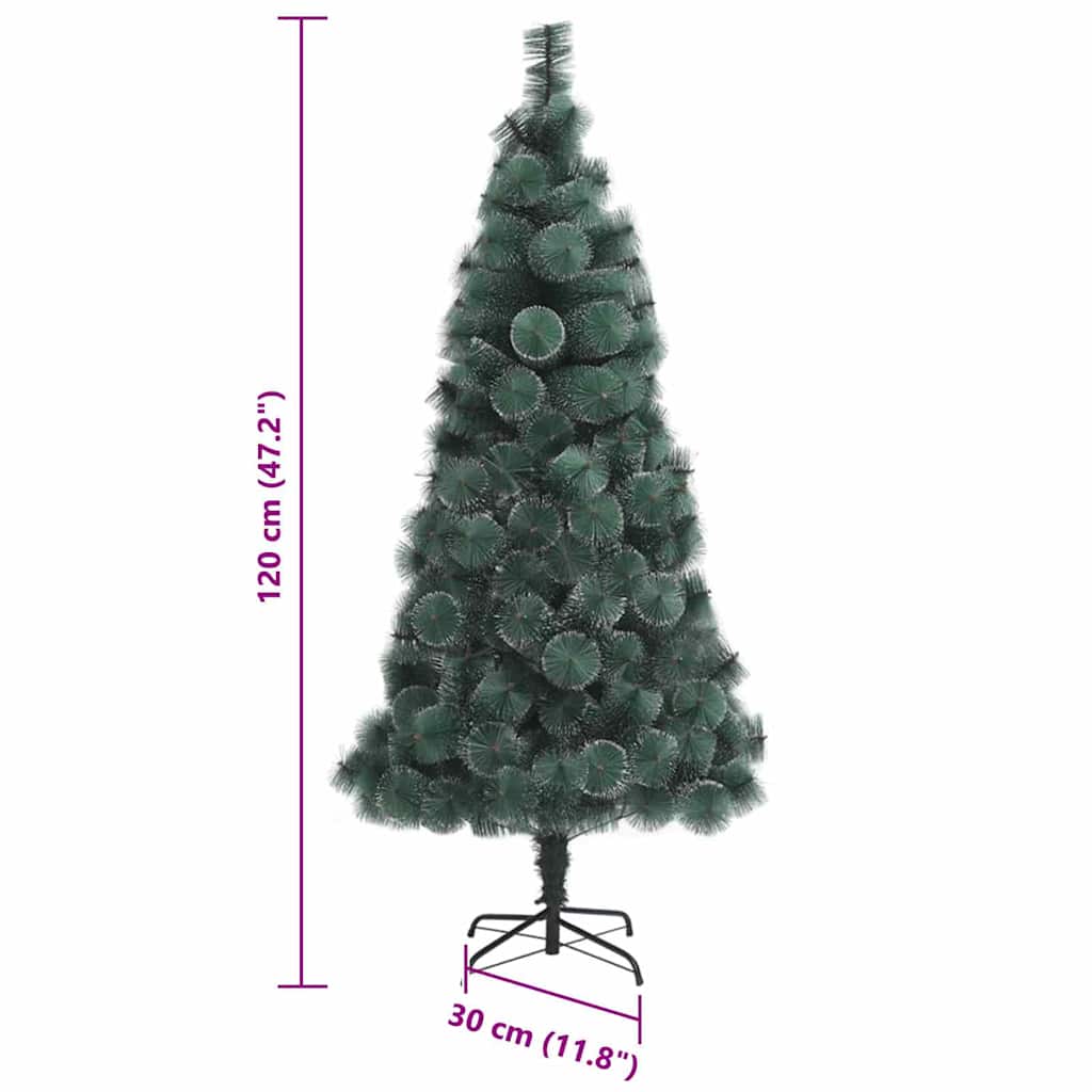 Albero di Natale artificiale preilluminato con set di palline