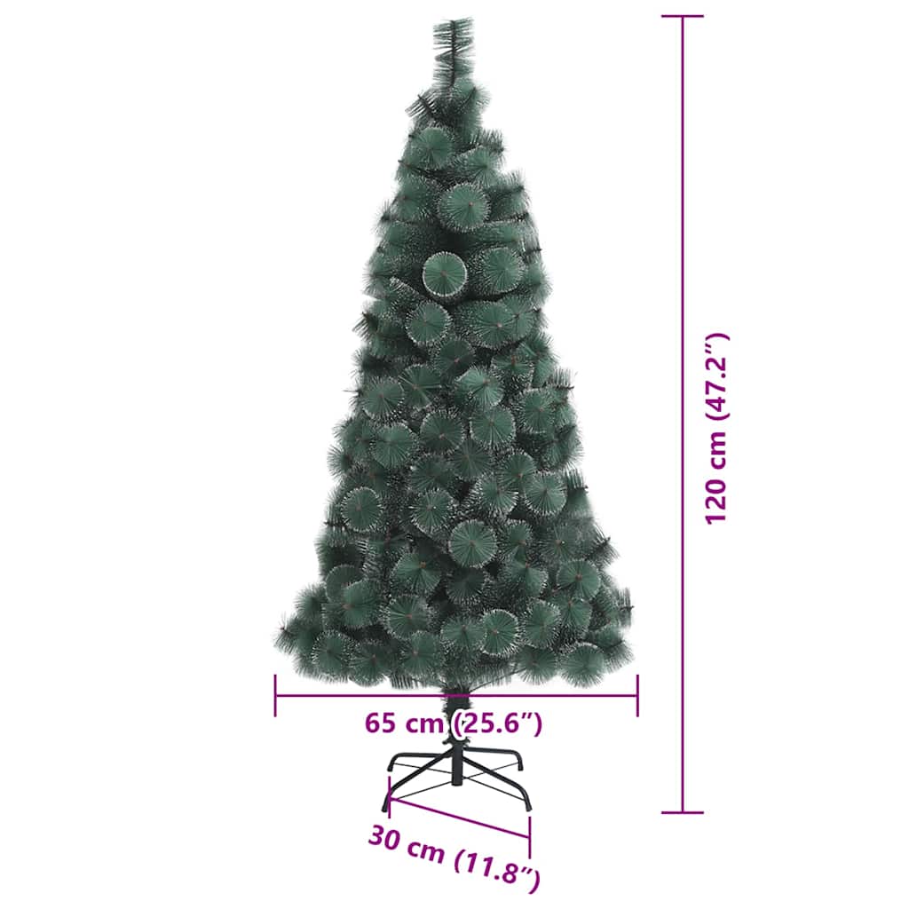 Albero di Natale Artificiale Pre-illuminato con Set di Palline