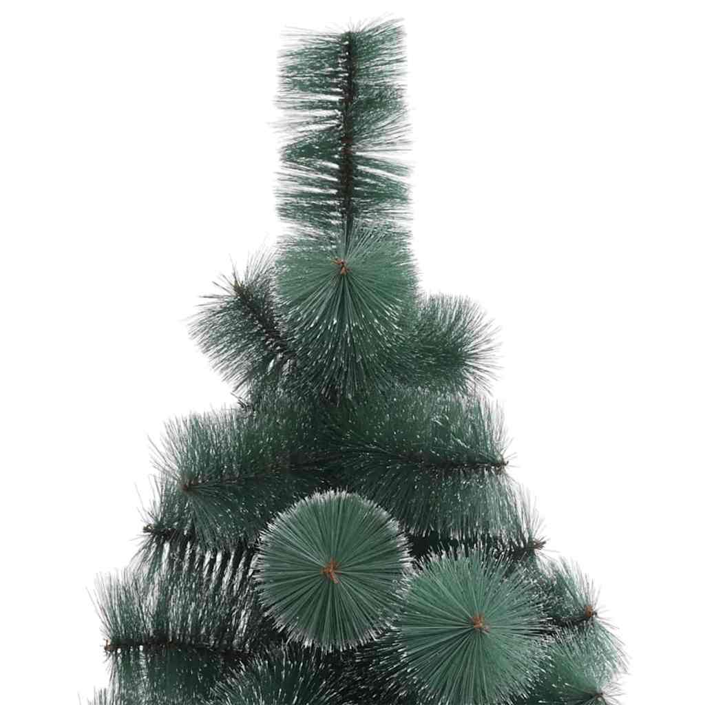 Albero di Natale artificiale preilluminato con set di palline
