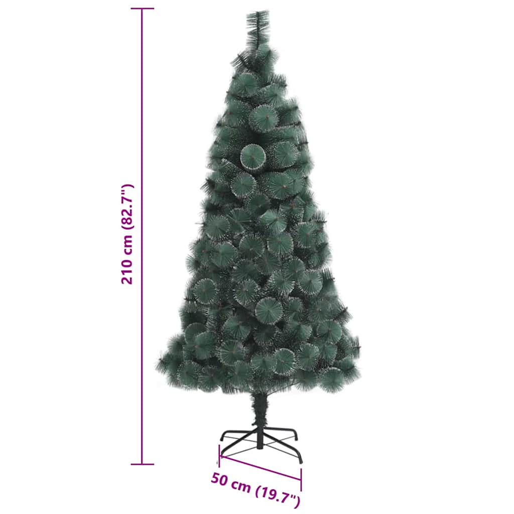 Albero di Natale artificiale pre-illuminato con set di palline