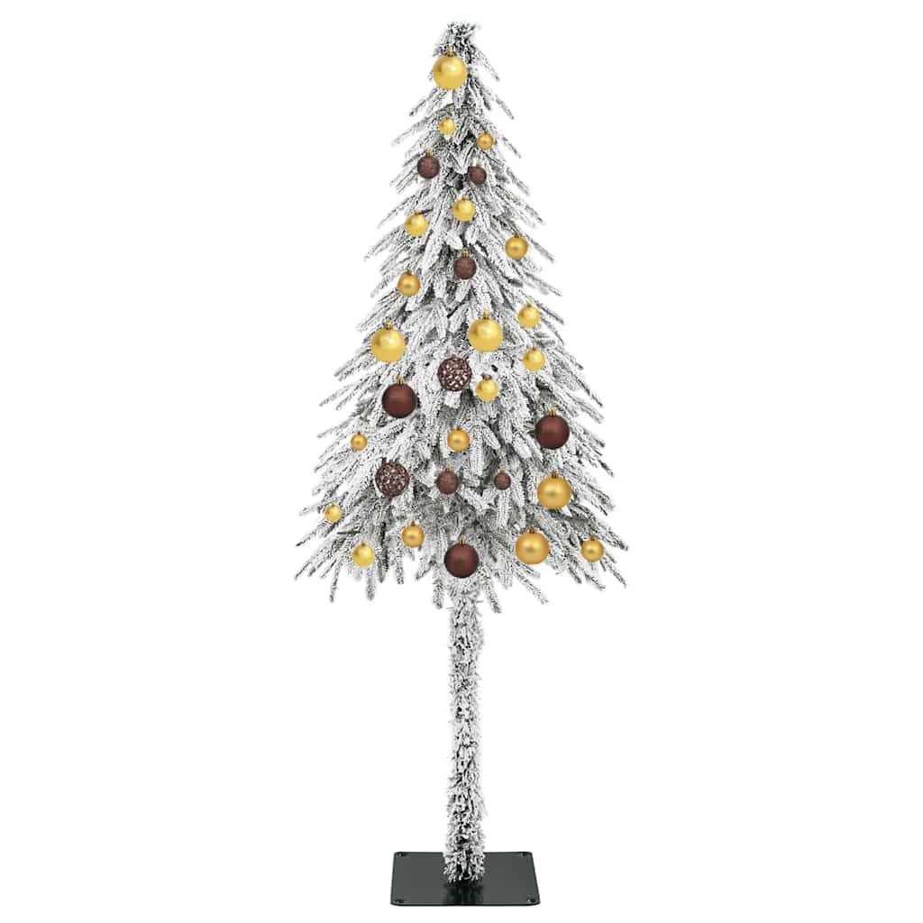 Albero di Natale con 150 LED Bianco 150 cm PE e Acciaio