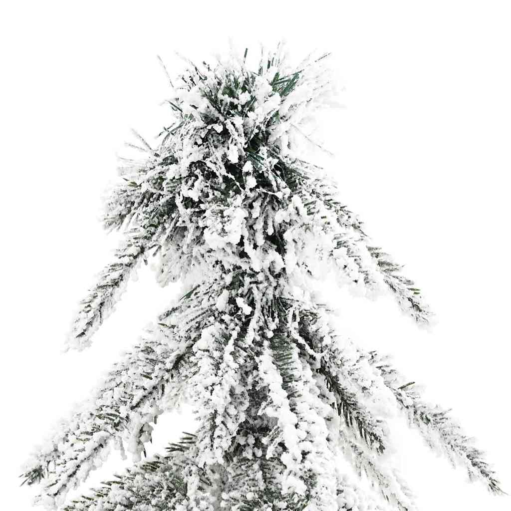 Albero di Natale con 150 LED Bianco 150 cm PE e Acciaio