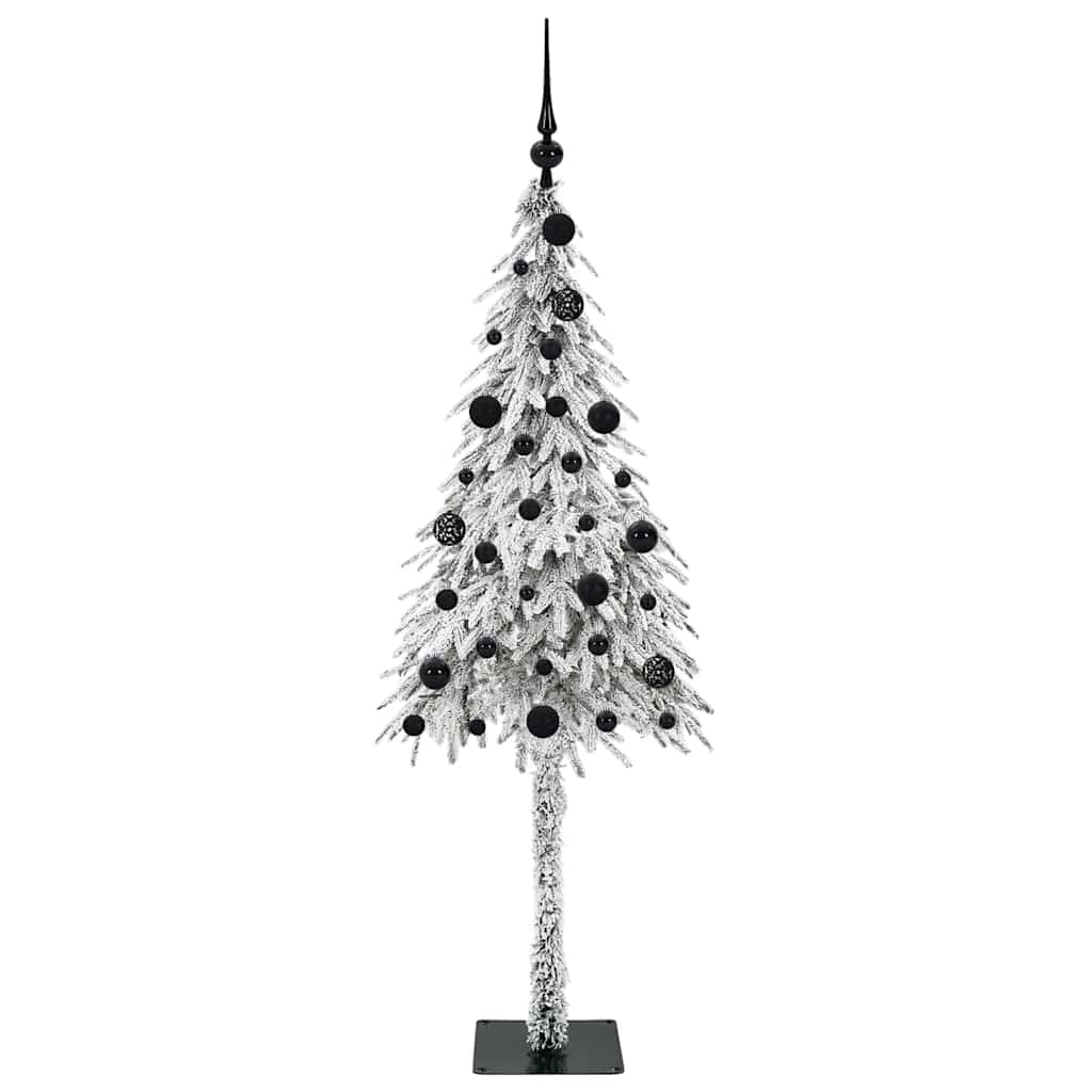 Albero di Natale con 150 LED Bianco 150 cm PE e Acciaio