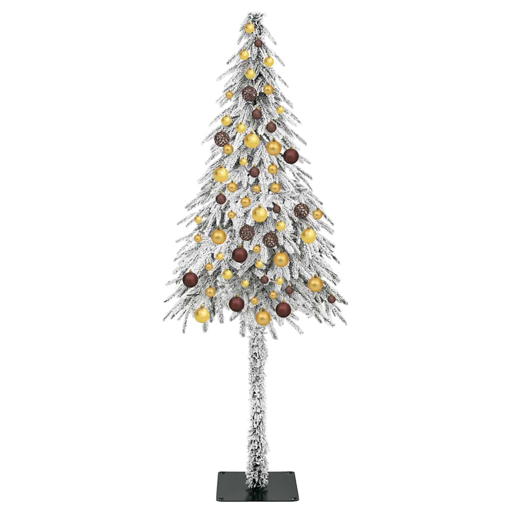 Albero di Natale con 300 LED Bianco 180 cm PE e Acciaio