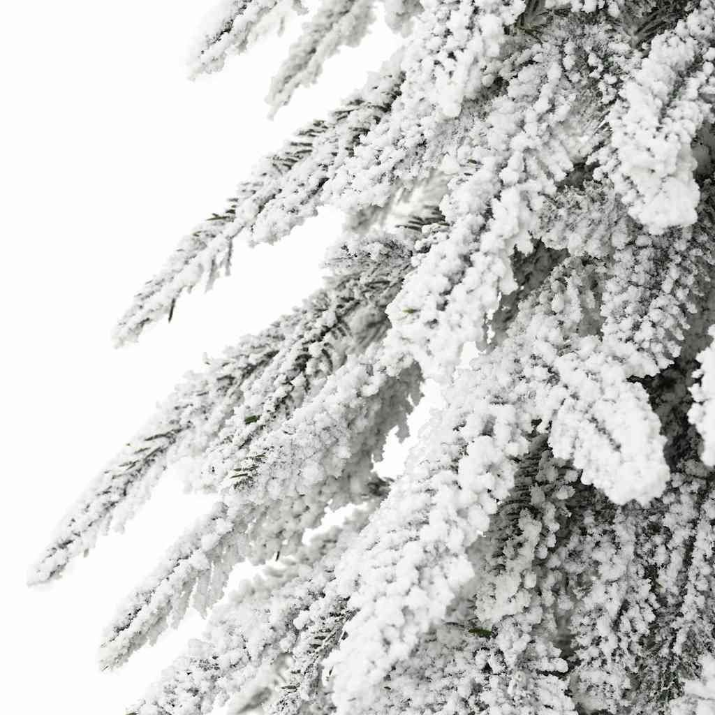 Albero di Natale con 300 LED Bianco 180 cm PE e Acciaio