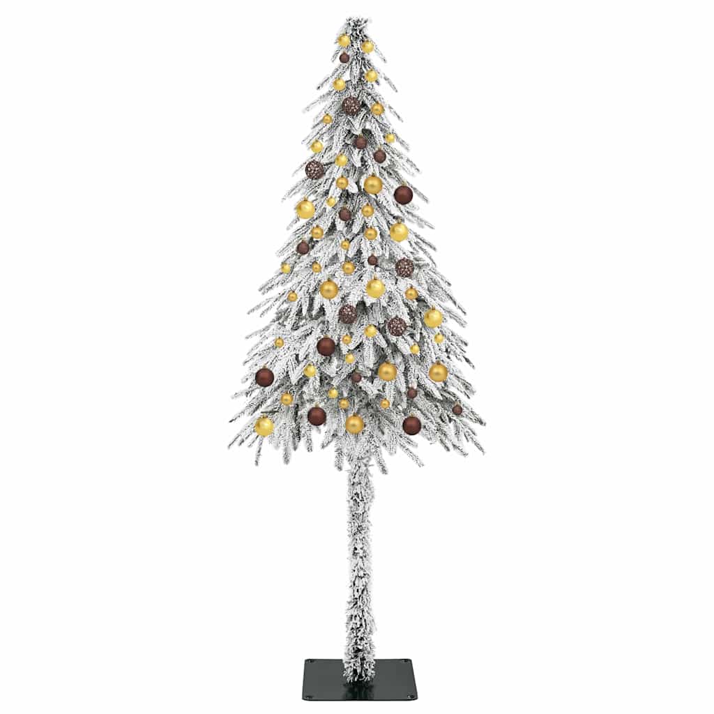 Albero di Natale con 300 LED Bianco 210 cm PE e Acciaio