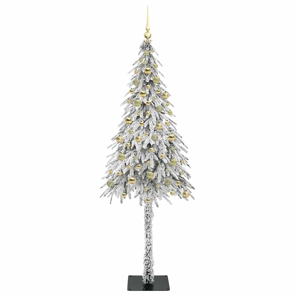 Albero di Natale con 300 LED Bianco 210 cm PE e Acciaio