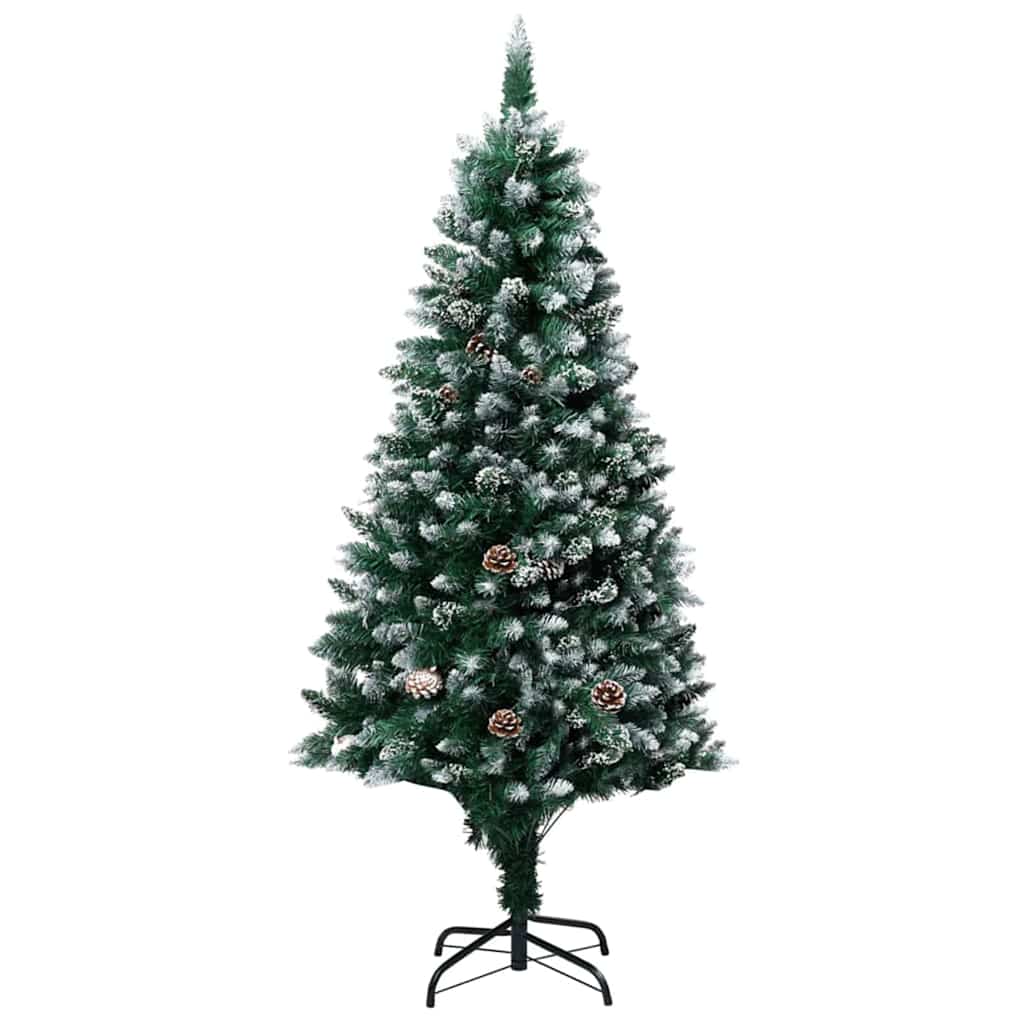 Albero di Natale artificiale con 300 LED Verde 180 cm