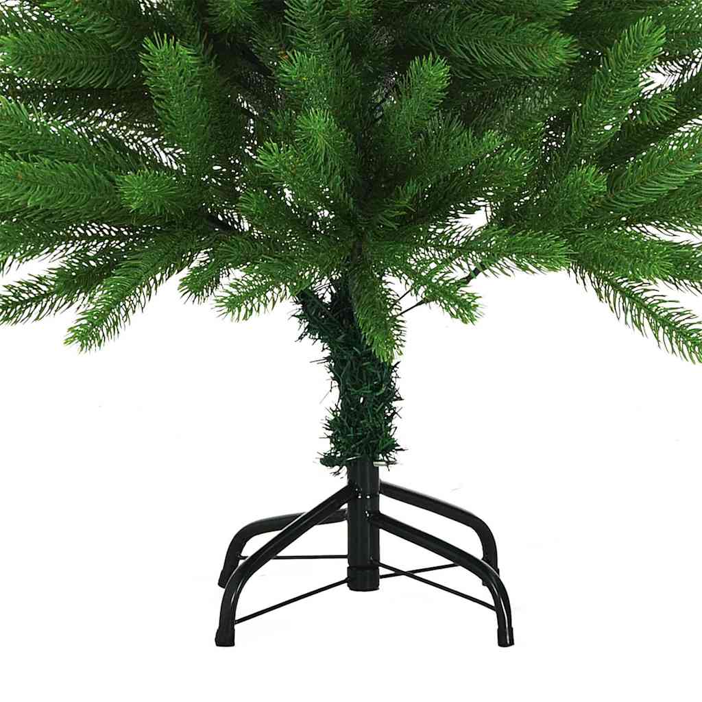 Albero di Natale con 150 LED con supporto Verde 120 cm PE