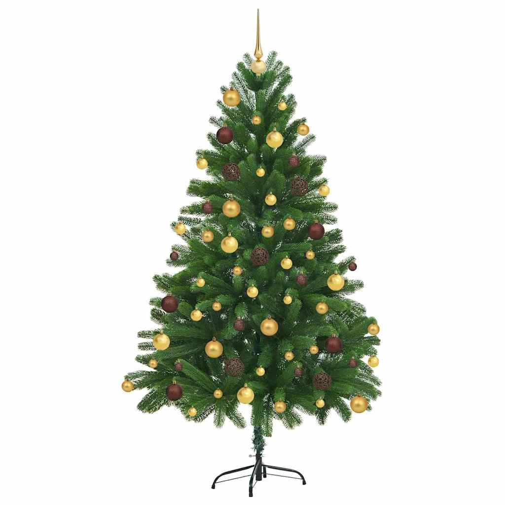 Albero di Natale con 300 LED con supporto Verde 180 cm PE