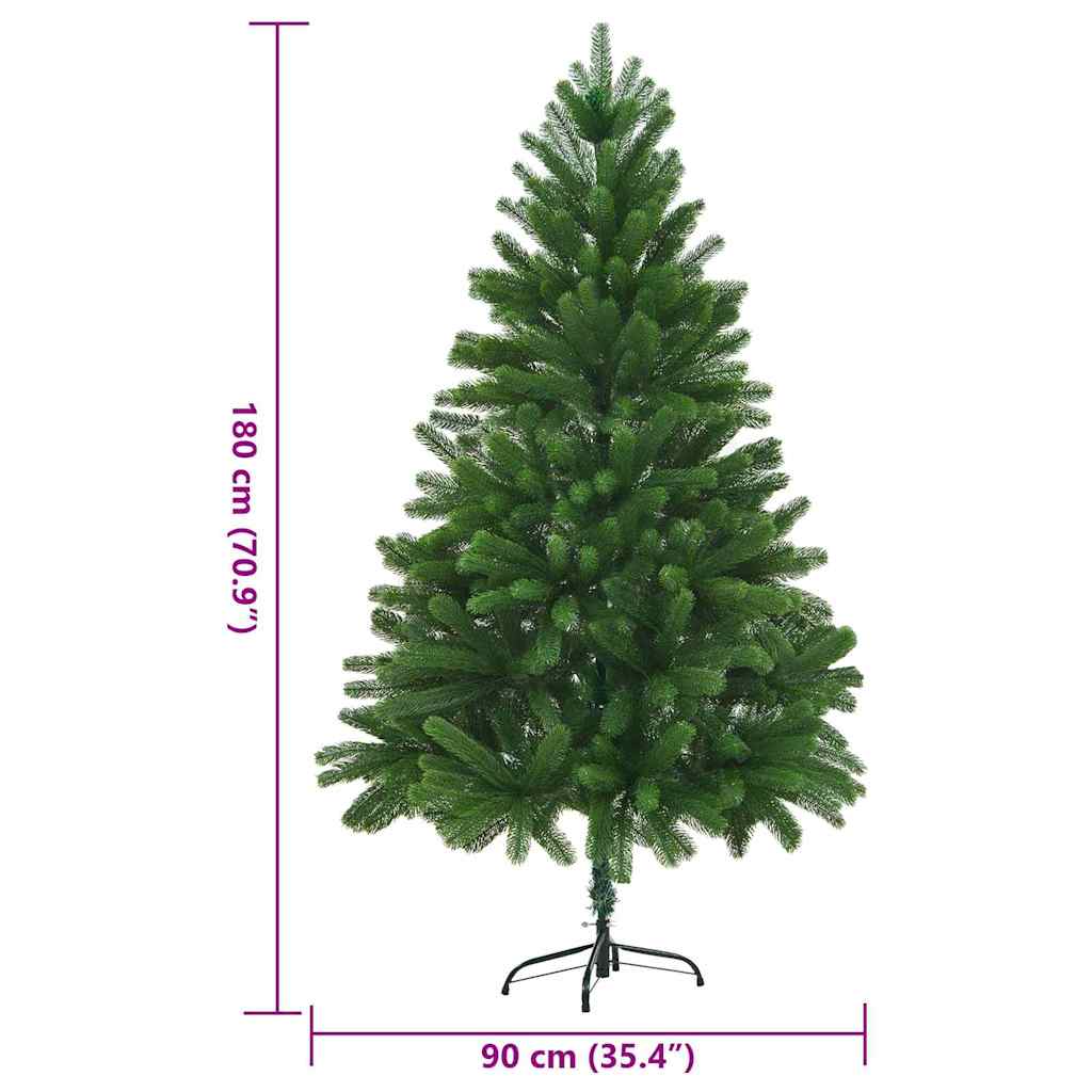 Albero di Natale con 300 LED con supporto Verde 180 cm PE