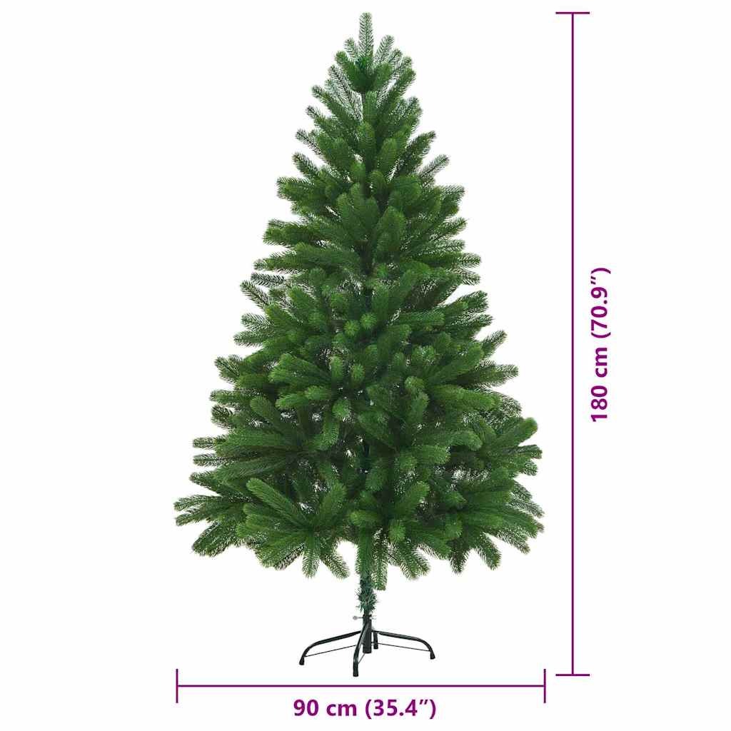 Albero di Natale con 300 LED con supporto Verde 180 cm PE