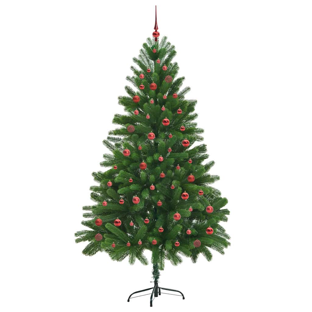 Albero di Natale con 300 LED con supporto Verde 210 cm PE