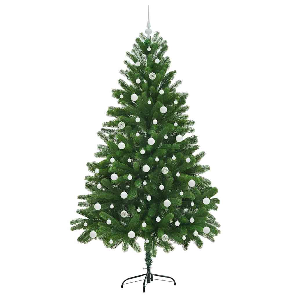 Albero di Natale con 300 LED con supporto Verde 210 cm PE