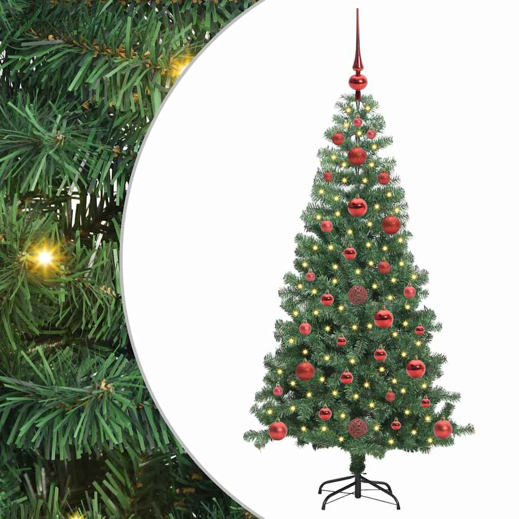 Albero di Natale Verde 120 cm PVC