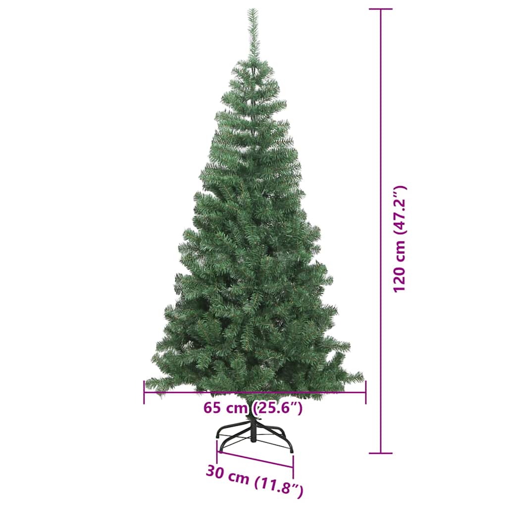 Albero di Natale Verde 120 cm PVC