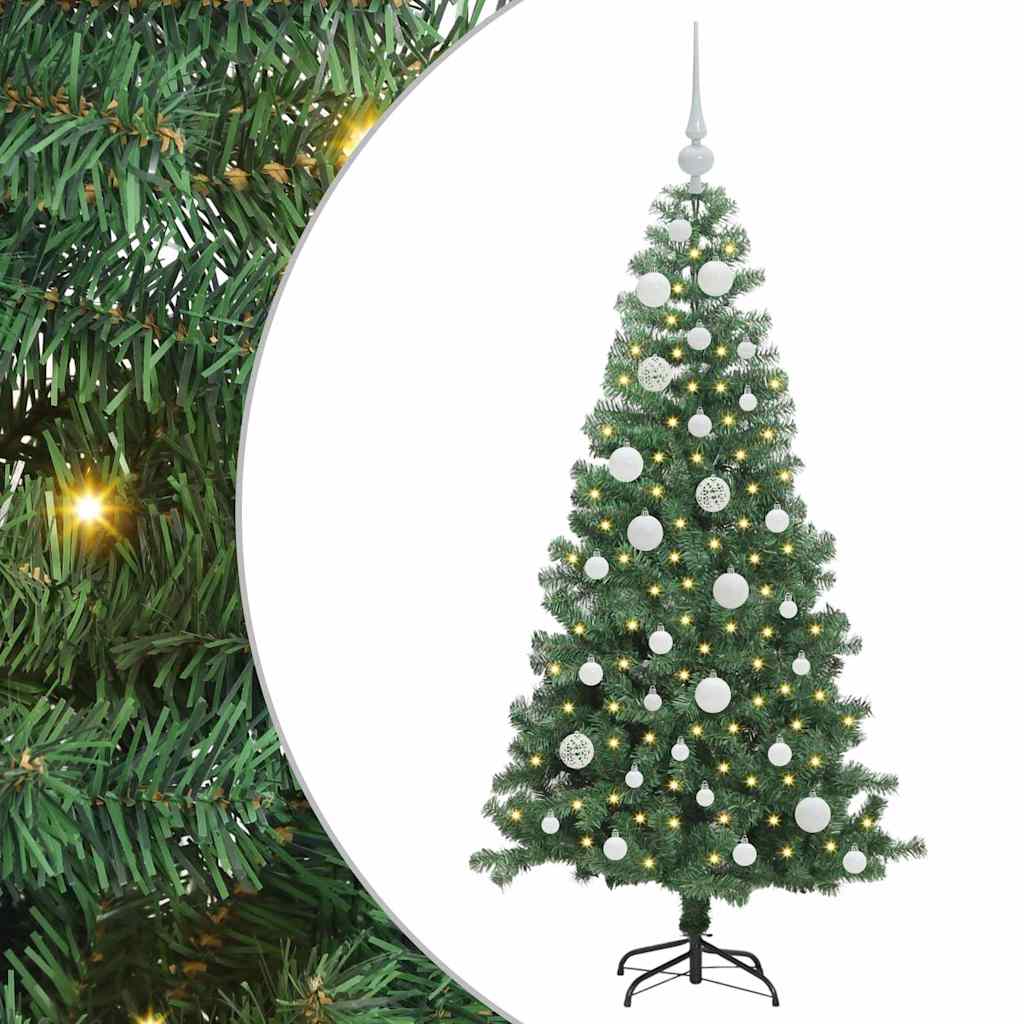 Albero di Natale Verde 120 cm PVC