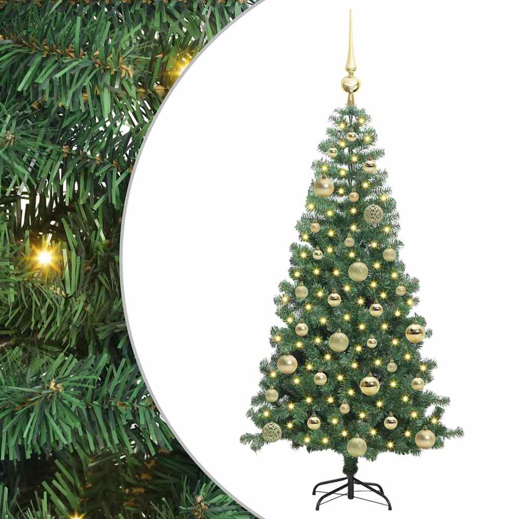 Albero di Natale Verde 120 cm PVC