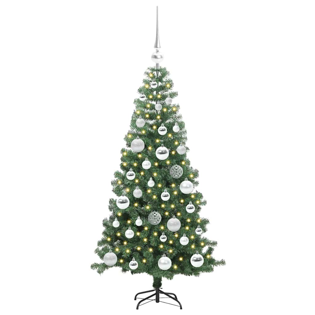 Albero di Natale Verde 120 cm PVC