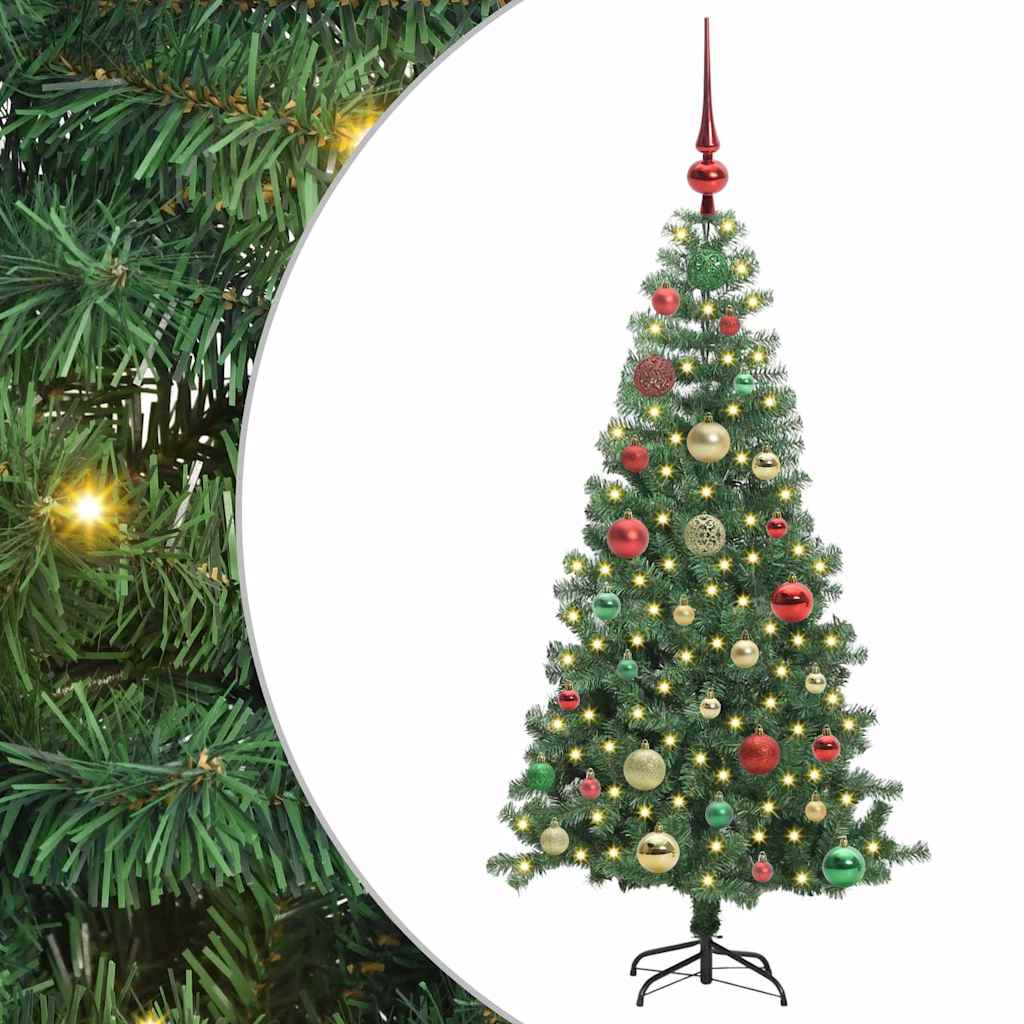 Albero di Natale Verde 120 cm PVC