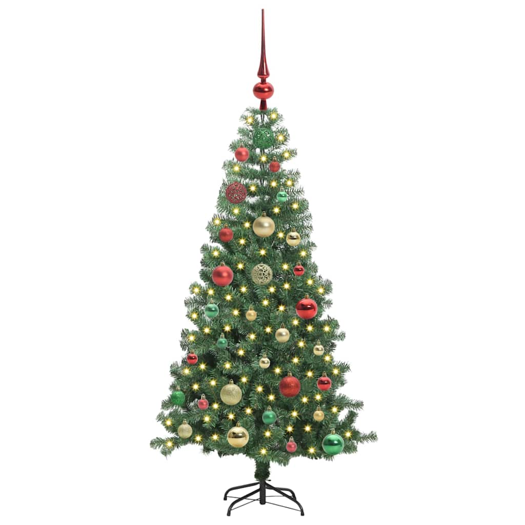 Albero di Natale Verde 120 cm PVC