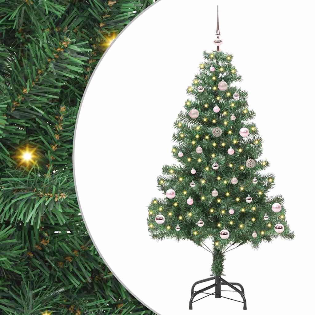 Albero di Natale Verde 150 cm PVC
